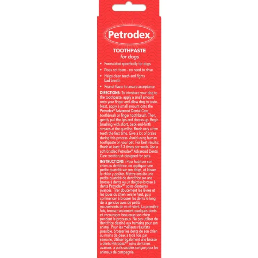 Dental Fresh Cuidado Dental | Senior (+7 Años)^Toothpaste Dog Peanut Flavor Sentry Petrodex 71gr