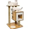 Vesper Gateras Y Rascadores^Furniture V Base Walnut Rascador para gatos