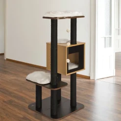 Vesper Gateras Y Rascadores^Furniture V High Negro Rascador para Gatos