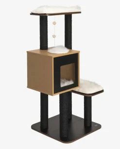 Vesper Gateras Y Rascadores^Furniture V High Negro Rascador para Gatos