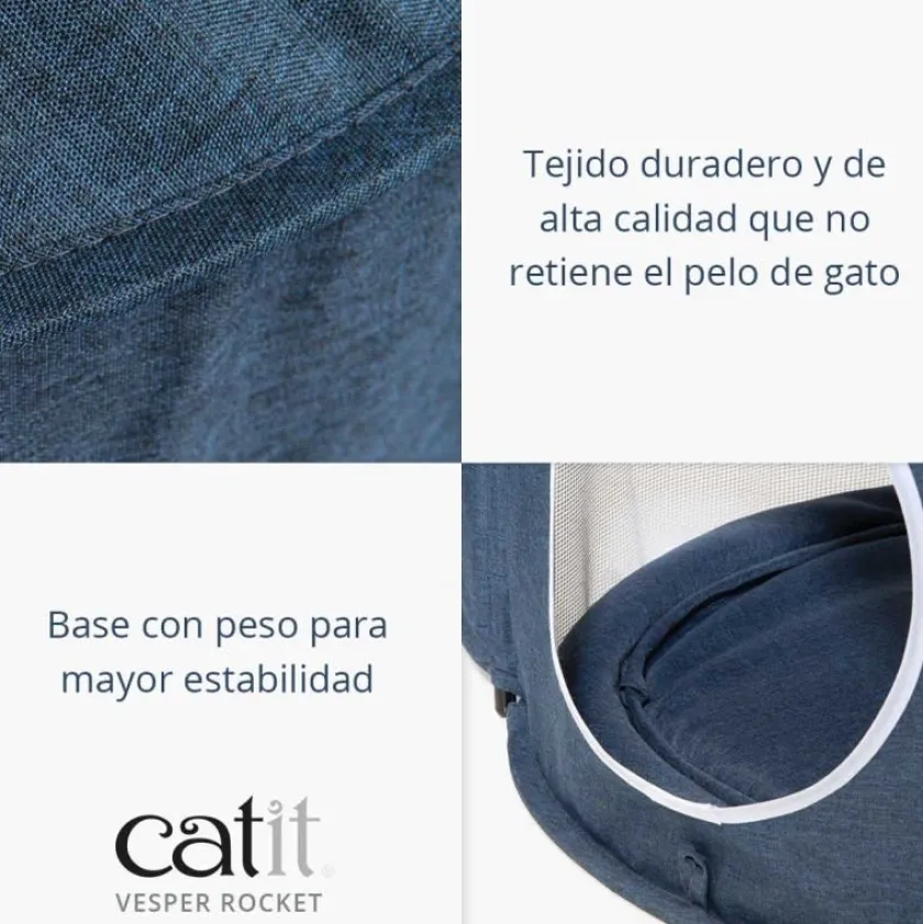 Vesper Gateras Y Rascadores | Juguetes^Rocket Color Gris