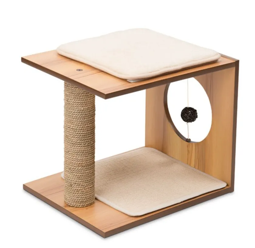 Vesper Gateras Y Rascadores^Sool Walnut Rascador para gatos