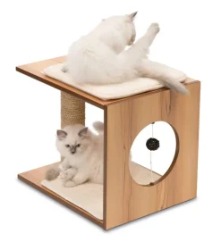 Vesper Gateras Y Rascadores^Sool Walnut Rascador para gatos