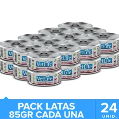 Vet Life Alimentación Medicada^Cat Gastro Intestinal Lata 85gr Pack 24 Unidades