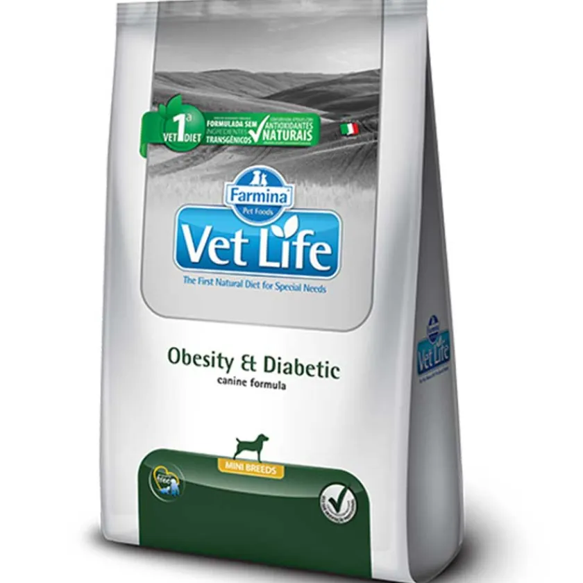 Vet Life Alimentación Medicada^Dog Mini Obesity Diabetic 2kg