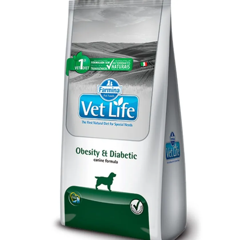 Vet Life Alimentación Medicada^Dog Obesity Diabetic 10.1kg
