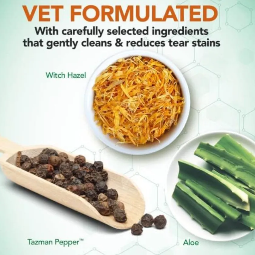 Vet's Best Higiene Y Aseo^Clean Eye Round Pads 100 unidades
