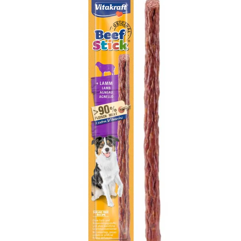 Vitakraft Naturales^Beef Stick Snack para perros Sabor Cordero