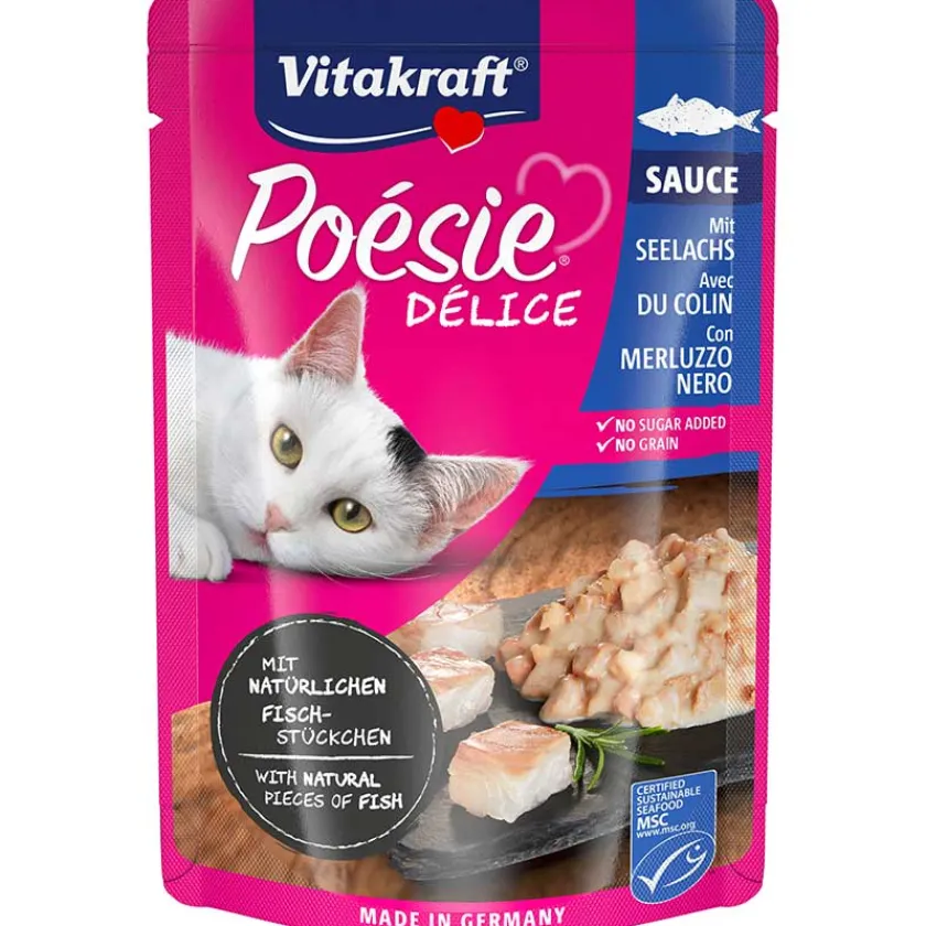 Vitakraft Húmedos^Cat Snack Poesi Delice Degustación con 6 Unidades