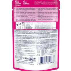 Vitakraft Húmedos | Galletas^Cat Snack Poesi Delice Sabor Carne 85gr PACK 23 Unidades