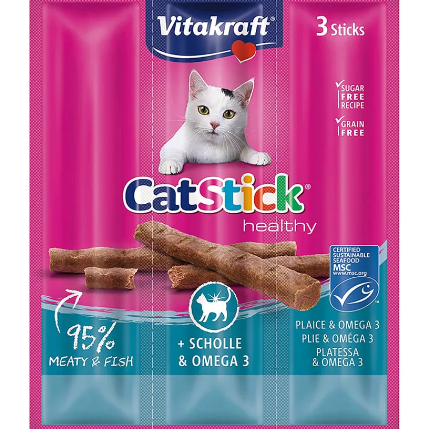 Vitakraft Galletas^Cat Stick Classic Salmón 18gr