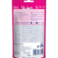 Vitakraft Galletas^Cat Yums Pollo y Hierba Gatera 40gr
