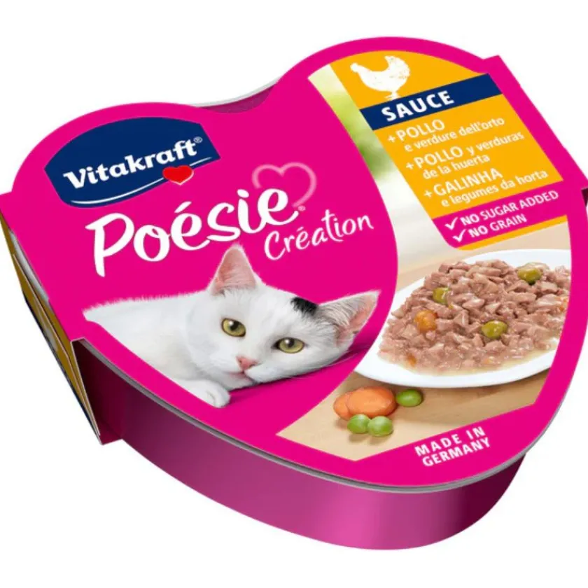 Vitakraft Húmedos | Galletas^Poesie Creation Sabor Pollo 85gr