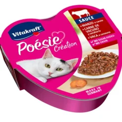 Vitakraft Húmedos | Galletas^Poesie Creation Sabor Carne 85gr