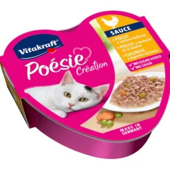 Vitakraft Húmedos | Galletas^Poesie Creation Sabor Pollo 85gr PACK 15 Unidades