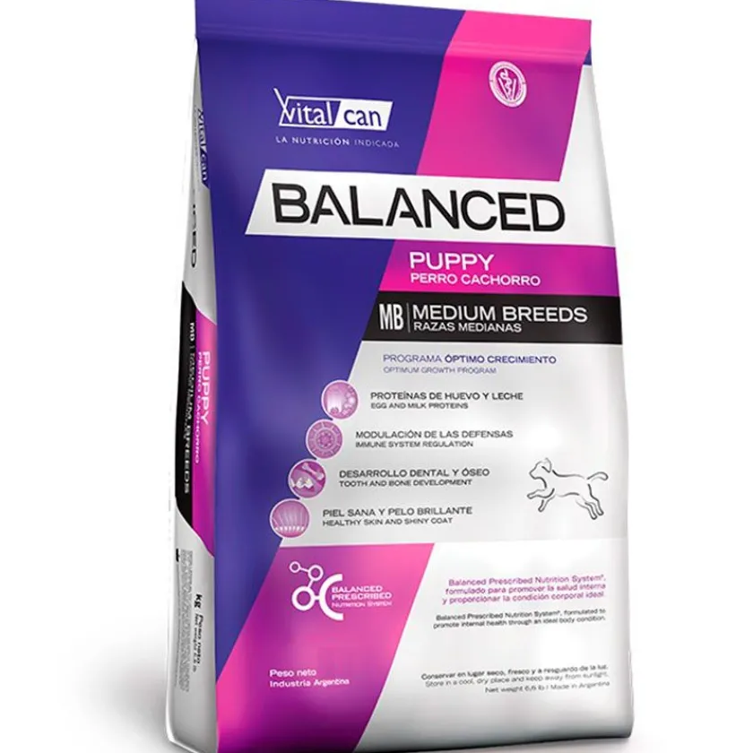 VitalCan Cachorros (0 A 12 Meses)^Perro Cachorro Raza Mediana 12kg