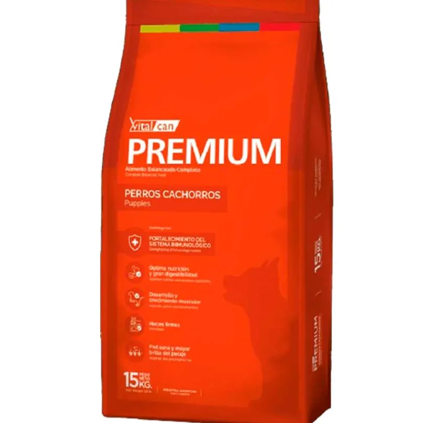VitalCan Cachorros (0 A 12 Meses)^Premium Perro Cachorro 15kg
