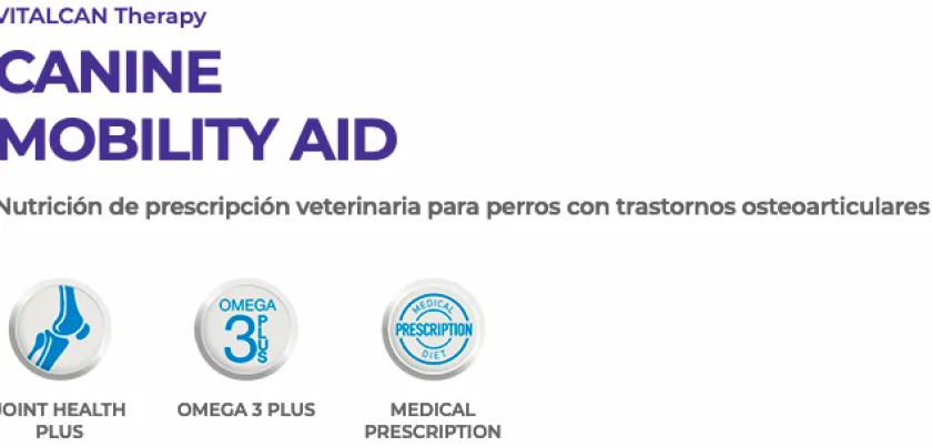 VitalCan Alimentación Medicada^Therapy Canine Mobility Aid 15kg
