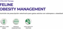 VitalCan Alimentación Medicada^Therapy Felino Obesity 2kg