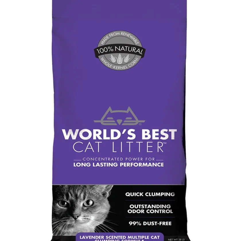 World's Best Cat Litter Arenas^WBCL Multiple Cat Lavander 6.35kg