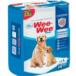 Fit Formula Adiestramiento | Adultos (1 A 7 Años)^Wee Wee Four Paws Dogs Pee Pads 14 Un