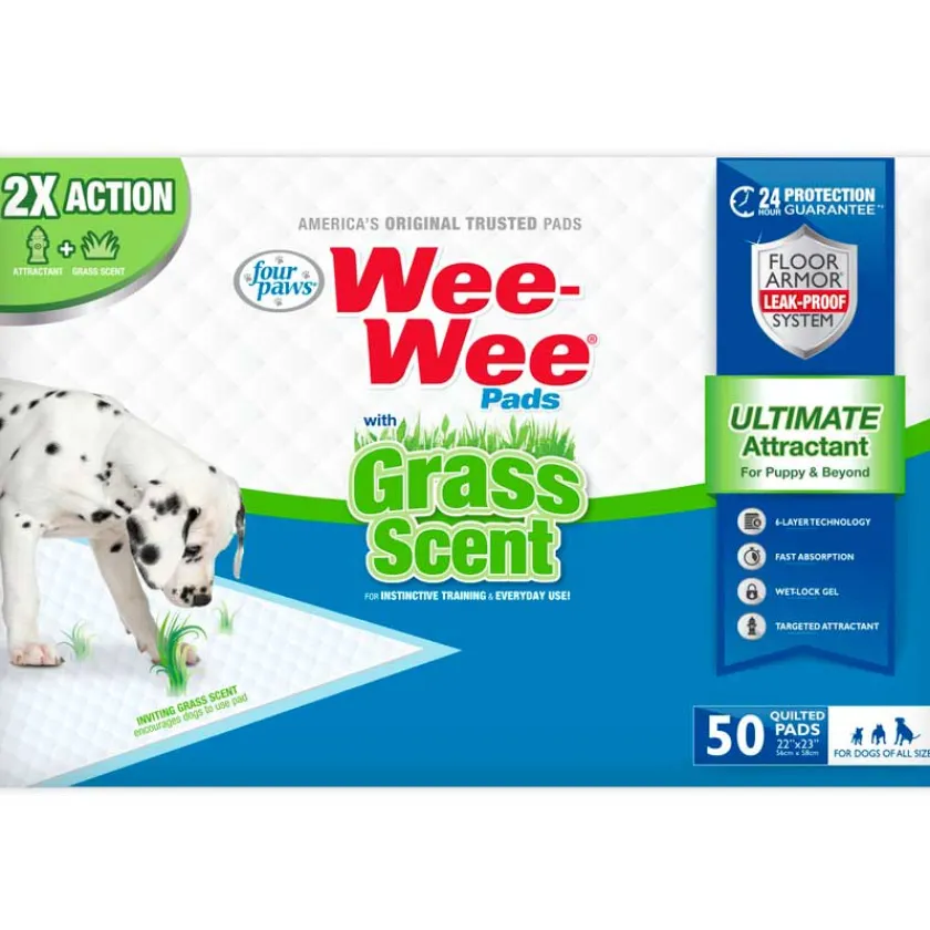 Fit Formula Adiestramiento | Senior (+7 Años)^wee-wee four paws grass scent pads 50 un
