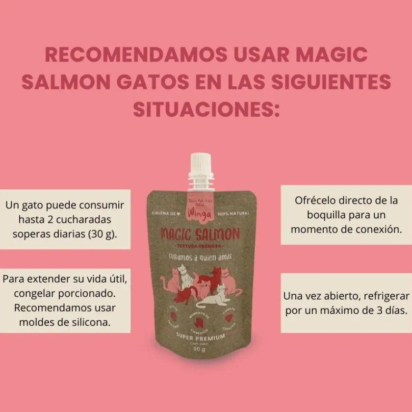 Winga Galletas | Productos Outlet^Magic Salmón Snack para Gatos 60gr