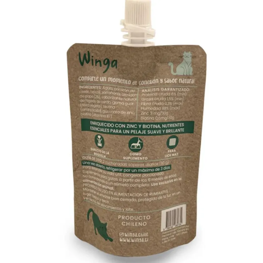 Winga Galletas^Pork Paradise Snack para Gatos 60gr