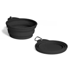 ZeeDog Comederos Y Bebederos^Plato Go Bowl Black