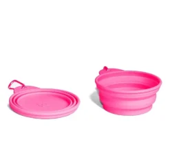 ZeeDog Comederos Y Bebederos^Plato Go Bowl Pink