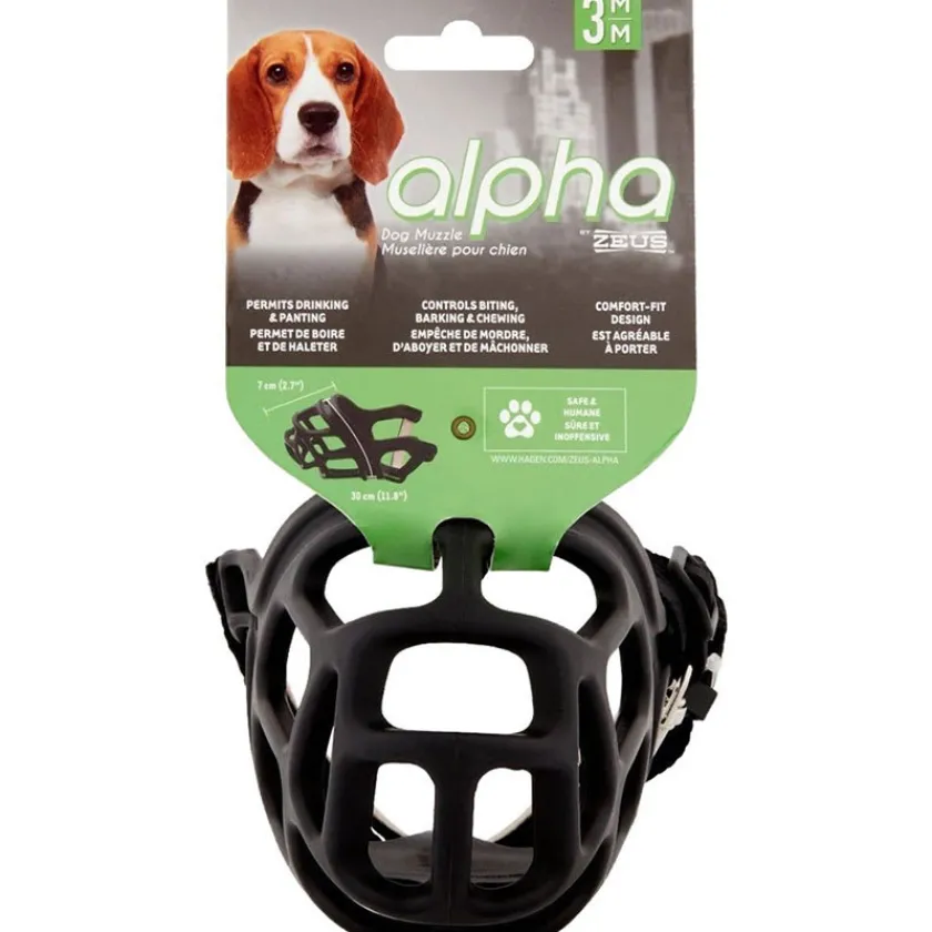 Zeus Adiestramiento^Bozal para perros Alpha